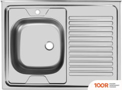 Кухонная мойка Ukinox СТАНДАРТ STD800.600 4C 0L (С СИФОНОМ) (138875)