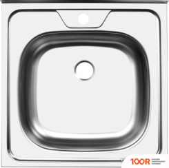 Кухонная мойка Ukinox СТАНДАРТ STD500.500 ---4C 0C- (С СИФОНОМ) (138867)