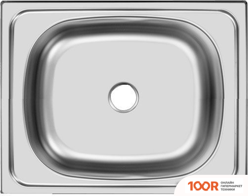 Кухонная мойка Ukinox СТАНДАРТ STD500.400 ----4С -С- (С СИФОНОМ) (138866)