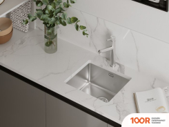 Кухонная мойка Ukinox ЛОФТ LOB400.400-GT10P (138852)