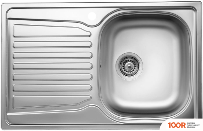 Кухонная мойка Ukinox КОМФОРТ COP780.490 GT8K 1R (138849)