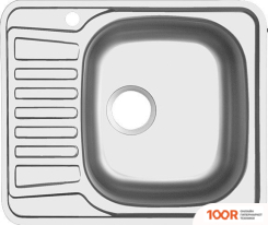 Кухонная мойка Ukinox КОМФОРТ COM580.480 --GT6K 1R- (С СИФОНОМ) (138839)
