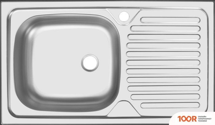 Кухонная мойка Ukinox КЛАССИКА CLM760.435 5K 2L (138817)
