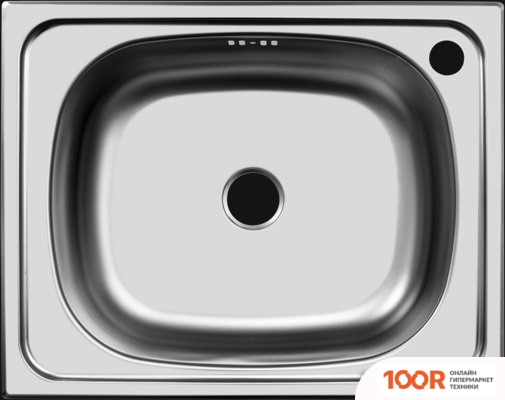 Кухонная мойка Ukinox КЛАССИКА CLM500.400 T6C 2C (С СИФОНОМ) (138811)