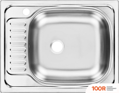 Кухонная мойка Ukinox КЛАССИКА CLL560.435 --GT6K 1R- (С СИФОНОМ) (138795)