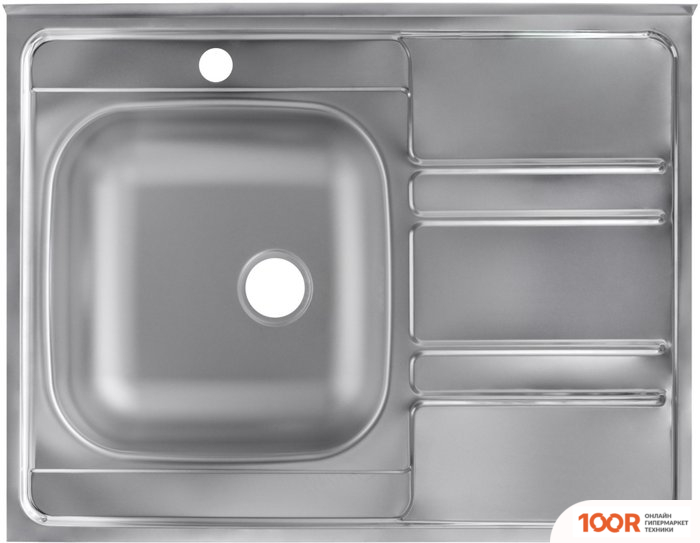 Кухонная мойка Ukinox ИННОВА IND800.600-6C 0L (138793)