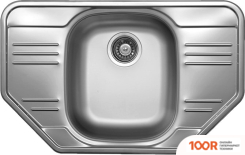 Кухонная мойка Ukinox ГРАНД GRP780.490 --GT8K 2C- (С СИФОНОМ) (138782)