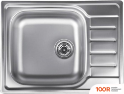 Кухонная мойка Ukinox ГРАНД GRP650.500-GT8K 2L (138780)