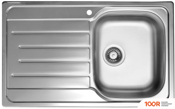 Кухонная мойка Ukinox ГРАНД GRL800.500-GT8K 1R (С СИФОНОМ) (138758)