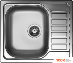 Кухонная мойка Ukinox ГРАНД GRL580.500 --GT8K 2L- (С СИФОНОМ) (138745)
