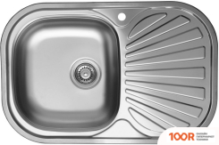 Кухонная мойка Ukinox ГАЛАНТ GAL730.480 GT8K 2L (С СИФОНОМ) (138722)