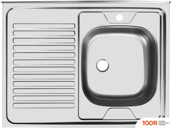 Кухонная мойка Ukinox STD800.600-5C 0R (С СИФОНОМ) (138710)