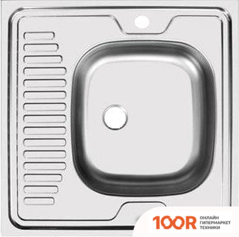 Кухонная мойка Ukinox STD600.600-5C 0RS (С СИФОНОМ) (138704)