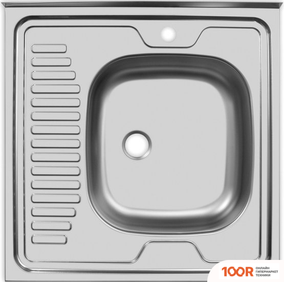 Кухонная мойка Ukinox STD600.600-5C 0R (С СИФОНОМ) (138703)