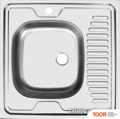Кухонная мойка Ukinox STD600.600-5C 0LS (С СИФОНОМ) (138702)