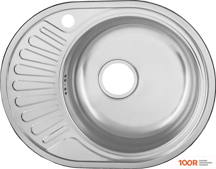 Кухонная мойка Ukinox FAD577.447 T6K 1R (С СИФОНОМ) (138687)