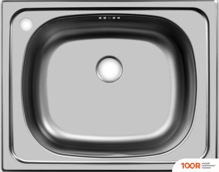 Кухонная мойка Ukinox CLM500.400 ---T5C 1C- (С СИФОНОМ) (138675)