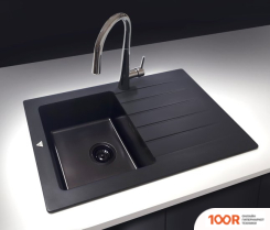 Кухонная мойка Tolero TWIST TTS-760 (BLACK EDITION) (138618)