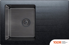 Кухонная мойка Tolero TWIST TTS-760 (BLACK EDITION) (138618)