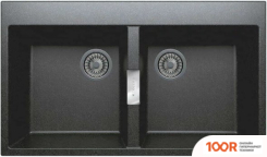 Кухонная мойка Tolero TL-862 (УГОЛЬ) (138595)