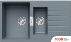 Кухонная мойка Tolero TL-860 (ГРЕЙ) (138586)
