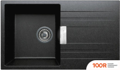 Кухонная мойка Tolero TL-750 (УГОЛЬ) (138585)