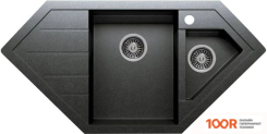Кухонная мойка Tolero R-114 (УГОЛЬ) (138540)