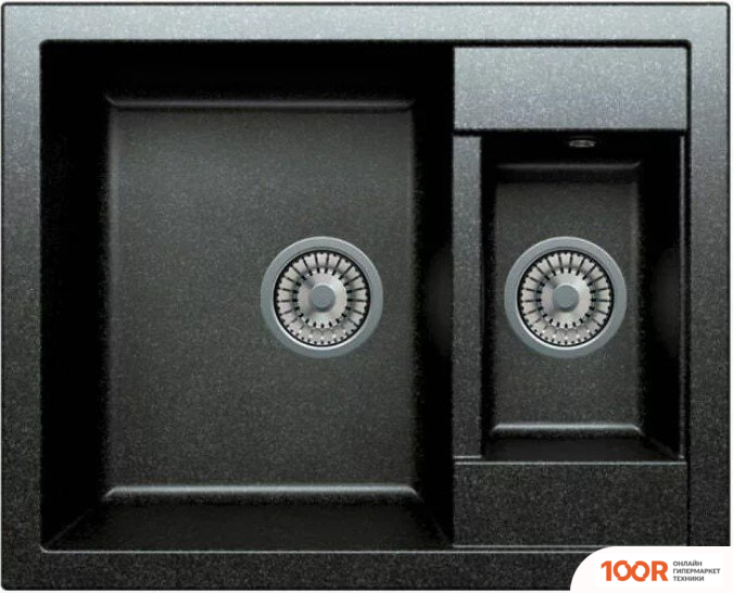 Кухонная мойка Tolero R-109 (УГОЛЬ) (138528)