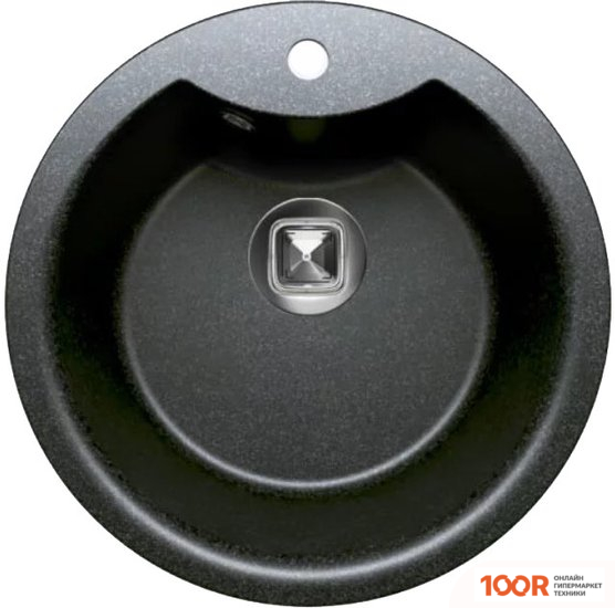 Кухонная мойка Tolero R-108E (УГОЛЬ) (138523)