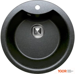 Кухонная мойка Tolero R-108E (УГОЛЬ) (138523)