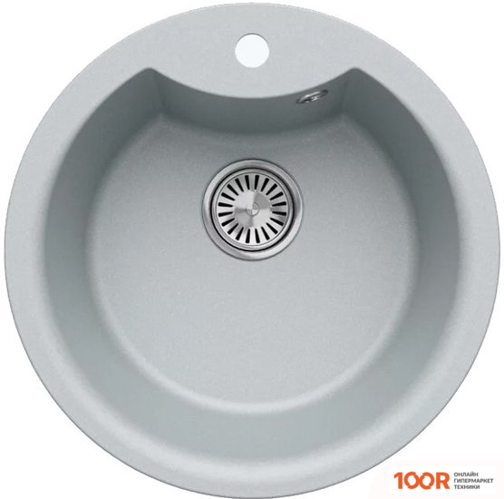 Кухонная мойка Tolero R-108E (ПЛАТИНА) (138520)