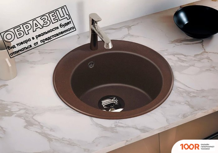 Кухонная мойка Tolero R-108 (ПЛАТИНА) (138515)