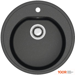 Кухонная мойка Teymi LINA D51 T120101 (ЧЕРНЫЙ МАТОВЫЙ) (138475)