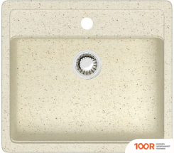 Кухонная мойка Teymi HELMI 57X50 T120108 (БЕЖЕВЫЙ МАТОВЫЙ) (138473)