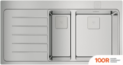 Кухонная мойка TEKA ZENIT RS15 1 1/2 B 1D L 115130002 (138444)