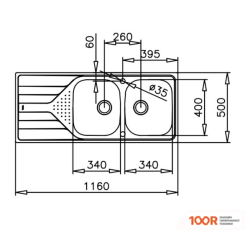 Кухонная мойка TEKA UNIVERSE 80 T-XM 2B 1D (138441)