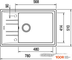 Кухонная мойка TEKA STONE 60 S-TG 1B 1D AUTO WST (БЕЛЫЙ) (138424)