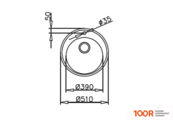 Кухонная мойка TEKA STARBRIGHT 45 E-XM 1B ORB (138402)