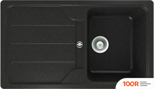 Кухонная мойка TEKA SIMPLA 45 B-TG 1B 1D (ЧЕРНЫЙ МЕТАЛЛИК) (138385)
