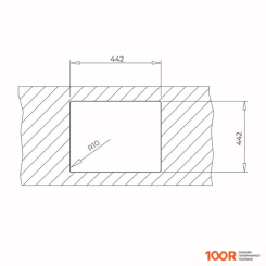 Кухонная мойка TEKA RADEA R10 40.40 M-TG 115230048 (КАРБОН) (138380)