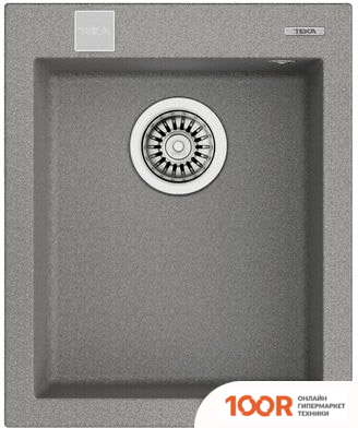 Кухонная мойка TEKA FORSQUARE 34.40 TG (КАМЕННО-СЕРЫЙ) (138356)