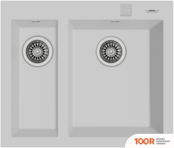 Кухонная мойка TEKA FORSQUARE 2B 590 TG (АРКТИК БЕЛЫЙ) (138350)