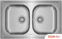 Кухонная мойка TEKA EASY UNIVERSE 80 T-XP 2B POLISHED (138330)