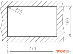 Кухонная мойка TEKA EASY UNIVERSE 80 T-XP 2B POLISHED (138330)
