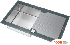 Кухонная мойка TEKA DIAMOND RS15 1B 1D 86 AUTO (СЕРЫЙ КАМЕНЬ) (138325)