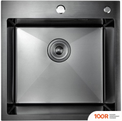Кухонная мойка Stellar S5050NB-S1 (НАНО ЧЕРНЫЙ) (138260)