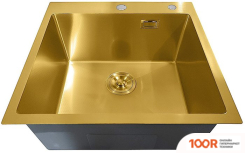 Кухонная мойка Stellar DECOR S6050GL-D (ЗОЛОТО) (138207)