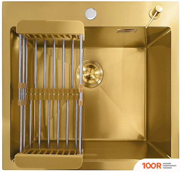 Кухонная мойка Stellar DECOR S5550GL-D (ЗОЛОТО) (138206)