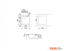 Кухонная мойка Smeg VZ45CT (138128)