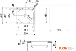 Кухонная мойка Smeg LYP401FD (138056)